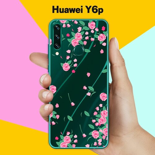 силиконовый чехол розочки на honor 10 Силиконовый чехол Розочки на Huawei Y6p