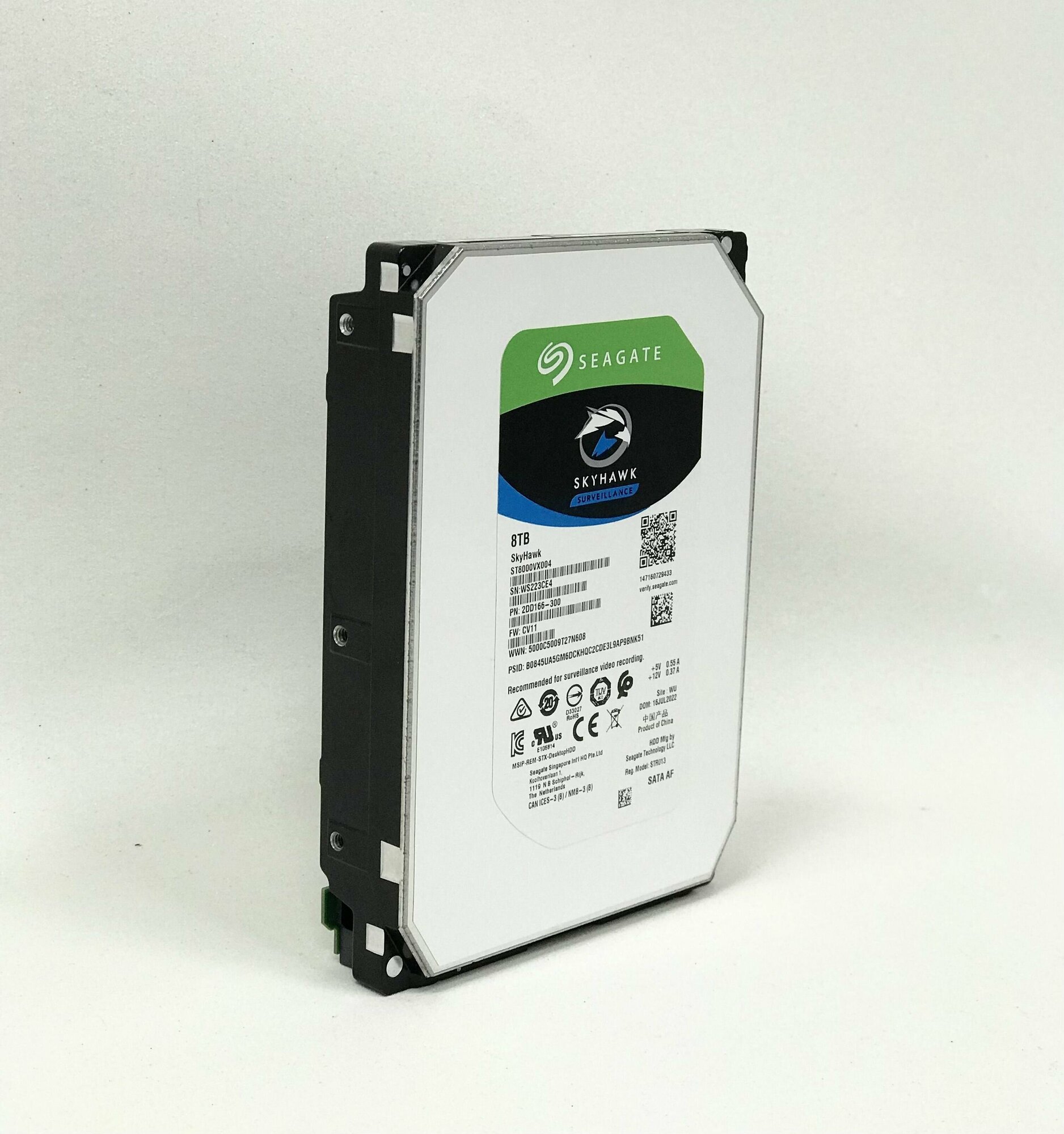 Жесткий диск SEAGATE Skyhawk , 8Тб, HDD, SATA III, 3.5" - фото №13