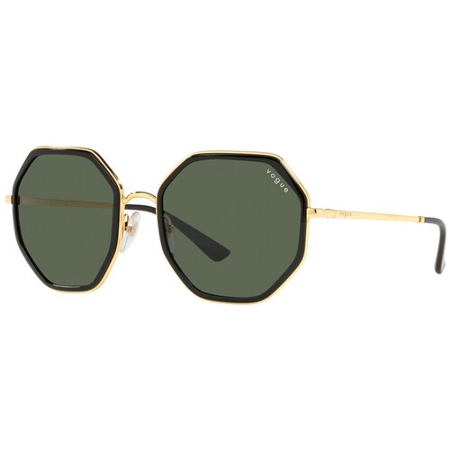 солнцезащитные очки 71 зеленый Солнцезащитные очки Vogue eyewear, черный