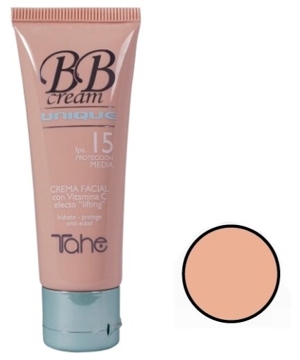 Tahe BB CREAM UNIQUE FACIAL CREAM №80 50 ml BB крем для лица с эффектом лифтинга SPF 15 №80 50 мл