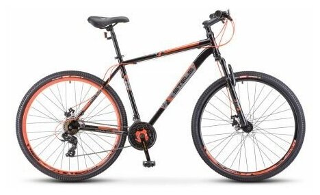 Велосипед горный Navigator-700 MD 27.5" F020 , размер рамы/цвет; 21" Чёрный/красный 2021, STELS (Стелс)