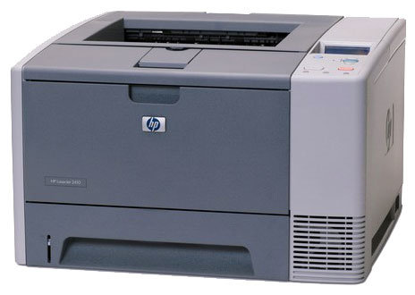 Принтер лазерный HP LaserJet 2420 чб A4 серый