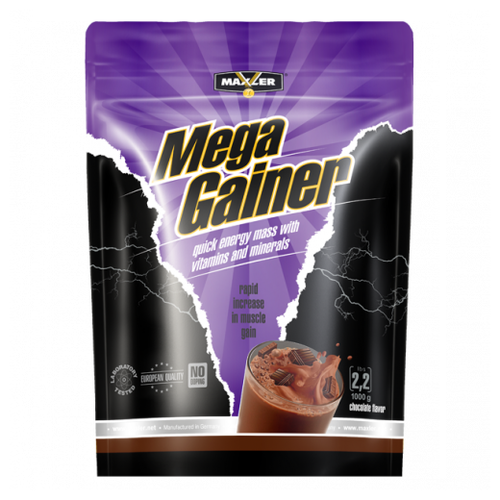 Maxler Mega Gainer 1000 г (шоколад) гейнер maxler mega gainer vanilla 1 кг