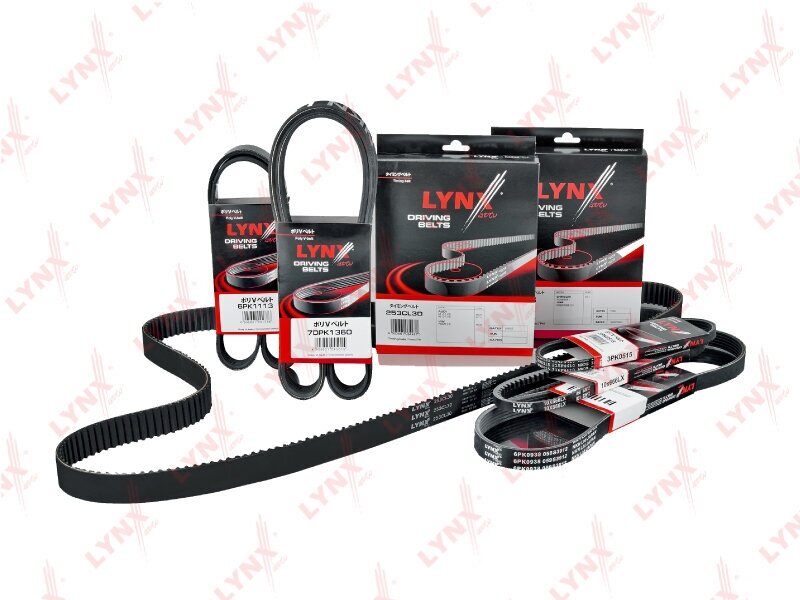 LYNX ремень приводной FORD C-MAX 1.8-2.0 03-/FOCUS II 1.8/2.0 04-, MAZDA 3 2.0 03-, VOLVO S40 1.8-2.0 6PK1305