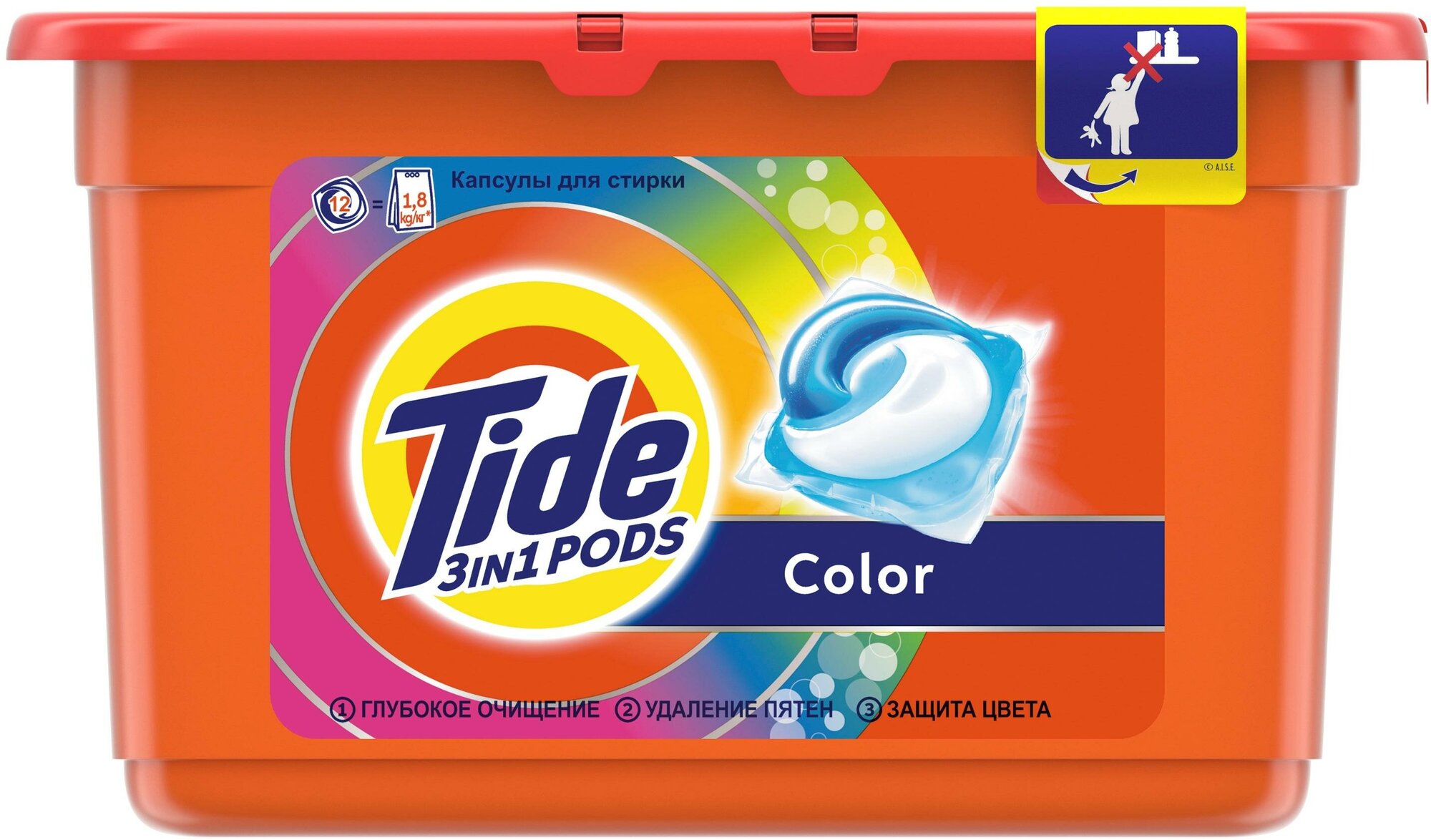 Капсулы для стирки Tide Color 12 шт.