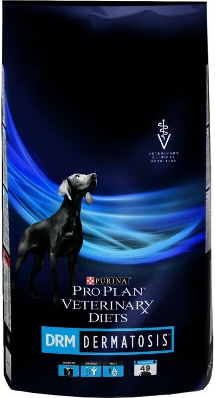 Pro Plan Veterinary Diets DRM Dermatosis корм для собак при дерматозах (Диетический, 1,5 кг.) Purina Pro Plan Veterinary Diets - фото №19
