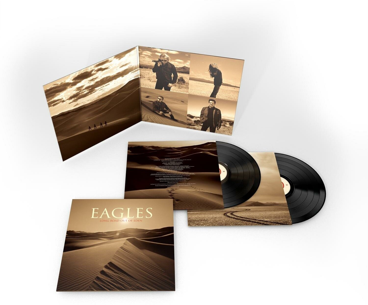 Виниловая пластинка Eagles, Long Road Out Of Eden (0603497845514) Warner Music - фото №9