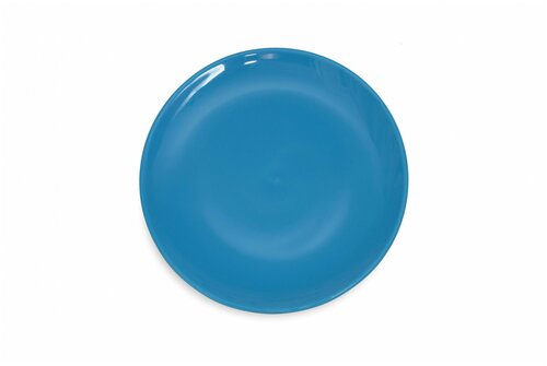 Тарелка круглая Coupe d-18 см, фарфор, цвет голубой, Lantana, SandStone