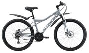 Горный (MTB) велосипед STARK Slash 26.2 D (2020) серый/белый/серый 18" (требует финальной сборки)