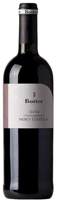 Вино Botter Nero d'Avola 0.75 л 