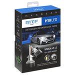 Светодиодные лампы MTF light MaxBeam Can Bus H19 55W 5000 Lm 6000K (2 лампы) - изображение