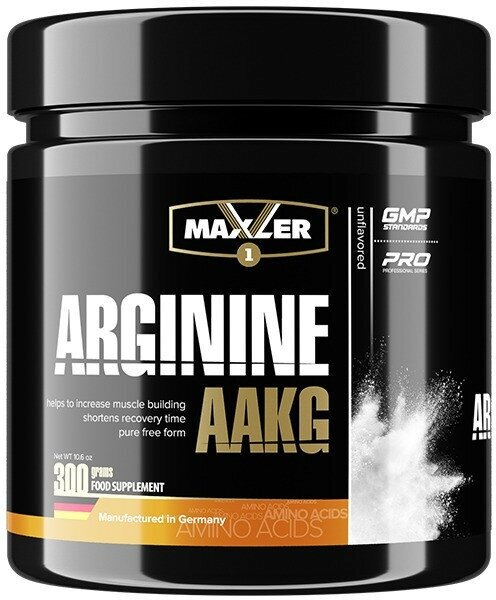 Аакг MAXLER Arginine AAKG 300 г, Нейтральный