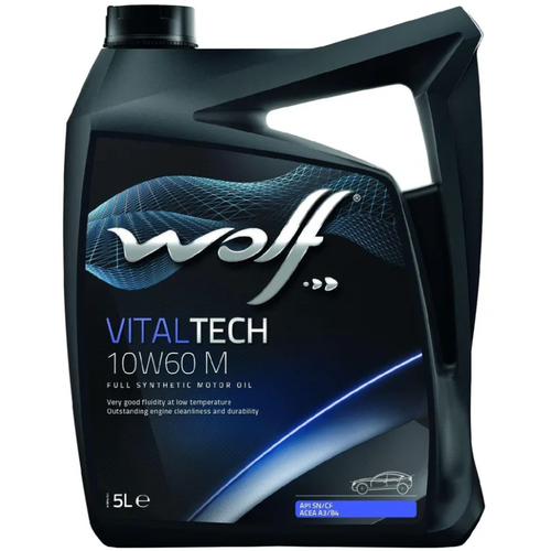 Масло моторное - Wolf Vitaltech 10W60 M 1Л 8335709