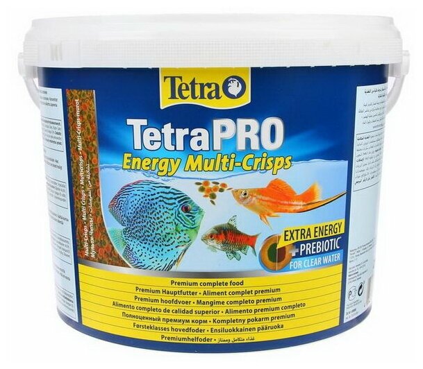 Корм для аквариумных рыб Tetra TetraPRO Energy Multi-Crisps 10 л (чипсы) - фотография № 13