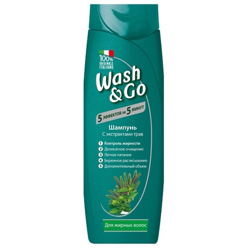 фото Wash & go шампунь с экстрактами