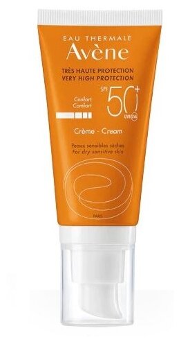 AVENE крем Comfort для сухой чувствительной кожи SPF 50, 50 мл