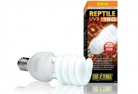 Лампа Exo Terra Reptile UVB150 Compact 10.0, 25 W