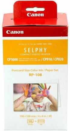 Фотобумага Canon RP-108 High-Capacity Color Ink/Paper Set Multi 8568B001