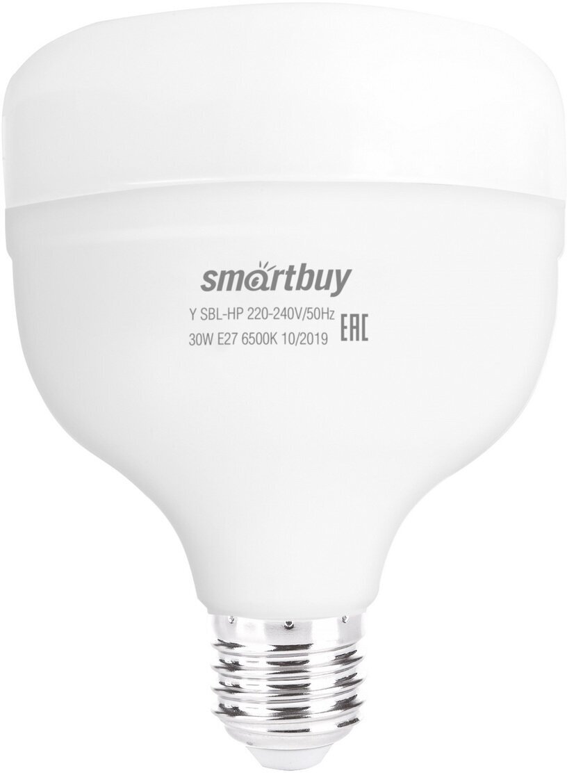 Лампа светодиодная SmartBuy SBL 6500K, E27, HP, 30 Вт, 6500 К - фотография № 17