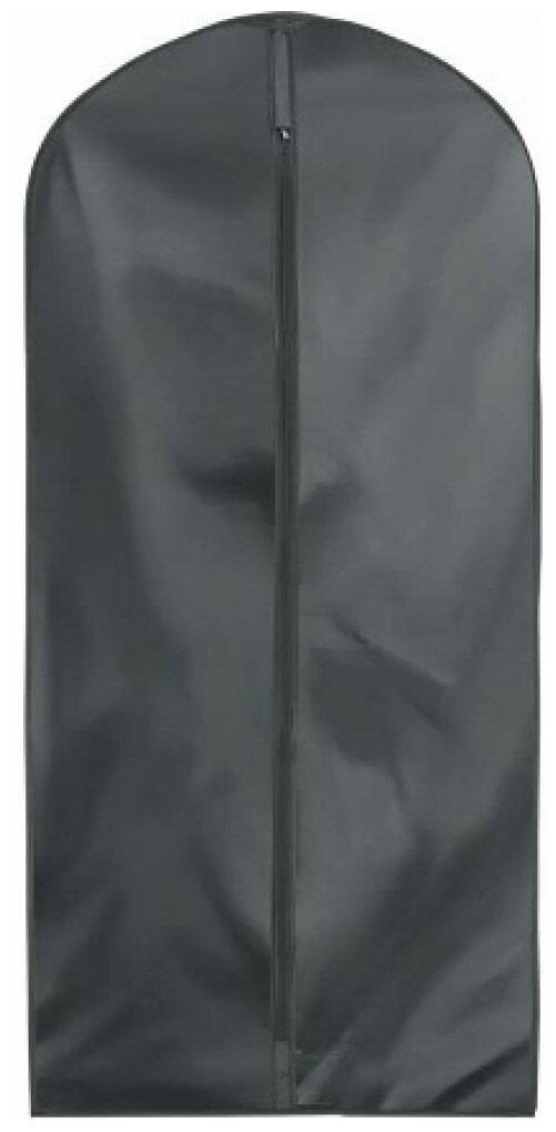 Чехол для хранения одежды/вещей Paterra черный большой на молнии 60 х 130 см