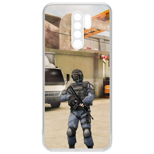 Чехол-накладка Krutoff Cтандофф 2 (Standoff 2) - GIGN для Xiaomi Redmi 9