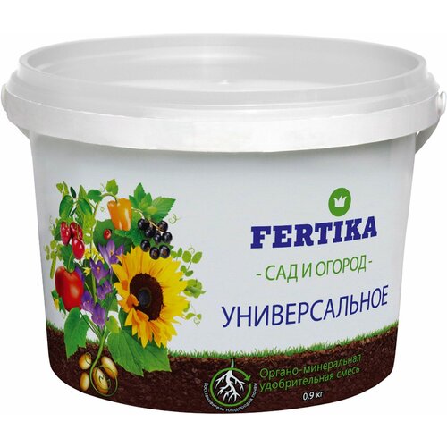 Удобрение органоминеральное FERTIKA САД И огород универсальное0.9 кг удобрение fertika осень сад и огород 2 5кг