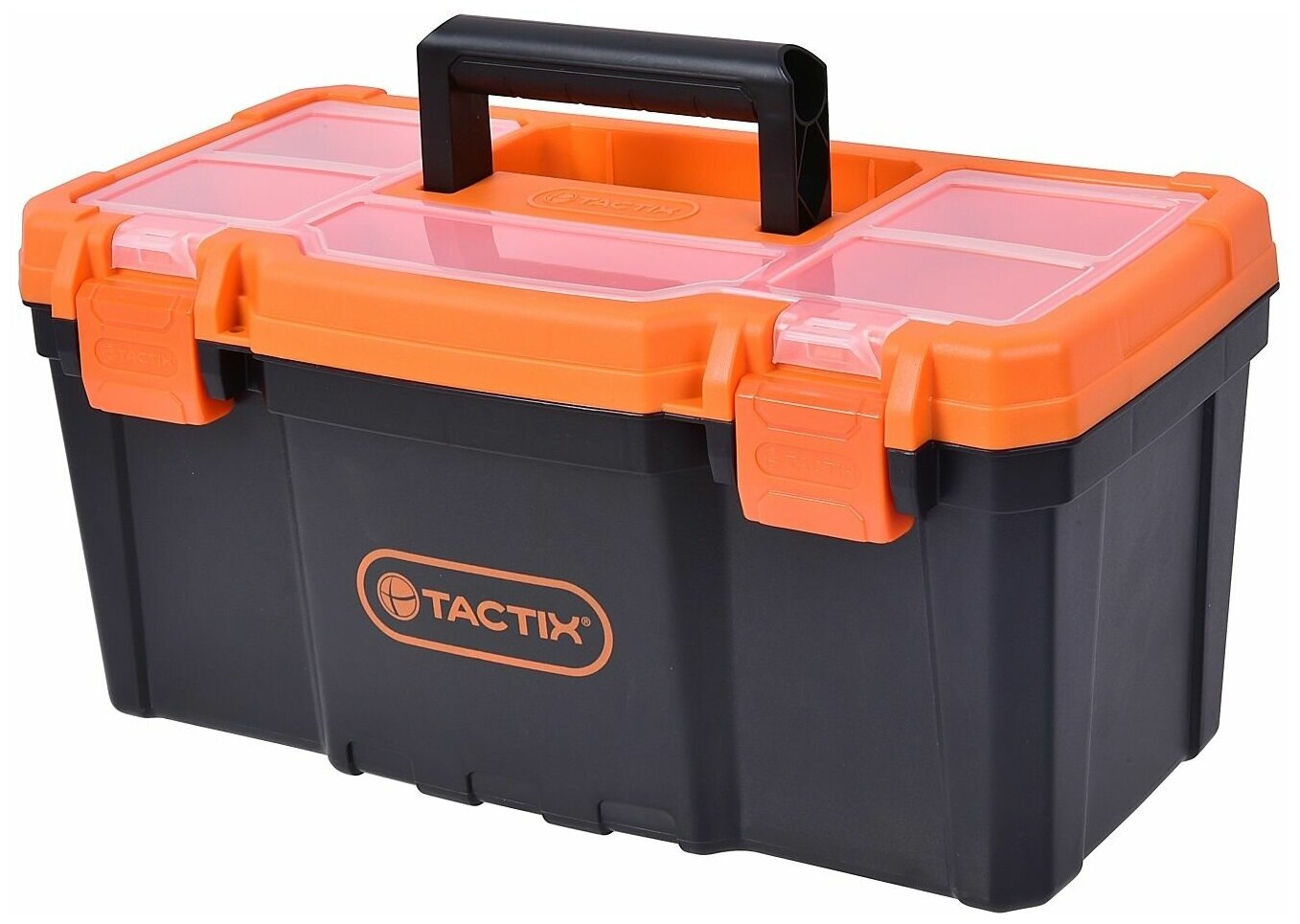 Ящик для инструмента TACTIX 19" влагозащитный 50х26х24 см (320100A) - фотография № 1