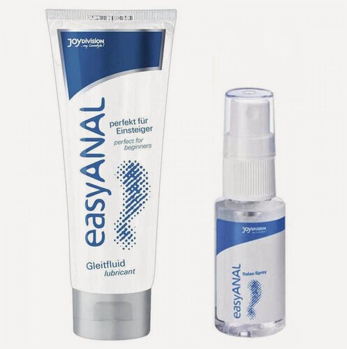 Изображение товара Анальный набор (обезболивающий спрей + гель) JoyDivision (80 мл + 30 мл)