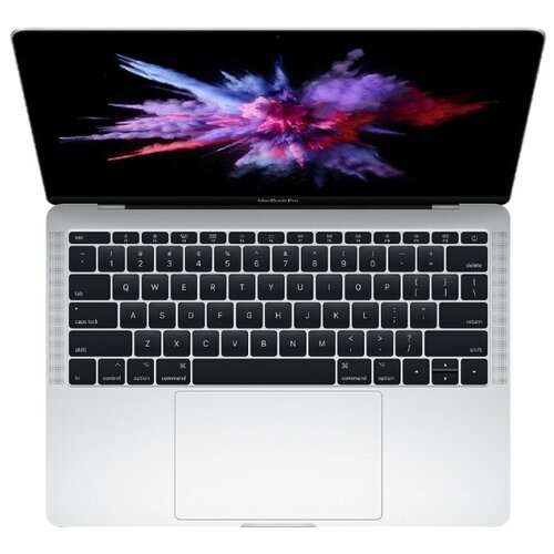 фото Ноутбук Apple MacBook Pro 13 with Retina display Mid 2017 (Intel Core i5 7360U 2300 MHz/13.3"/2560x1600/8GB/128GB SSD/DVD нет/Intel Iris Plus Graphics 640/Wi-Fi/Bluetooth/macOS) серебристый