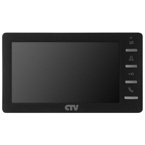 Домофон (переговорное устройство) CTV CTV-M1701MD черный (домофон)