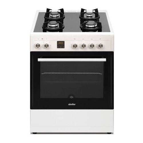 Газовая плита Simfer F56MW46115 белый 2613000₽
