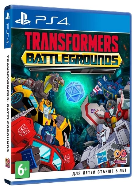 Игра PS4 Transformers: Battlegrounds для , русские субтитры