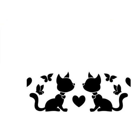 Трафарет-бордюр для творчества 