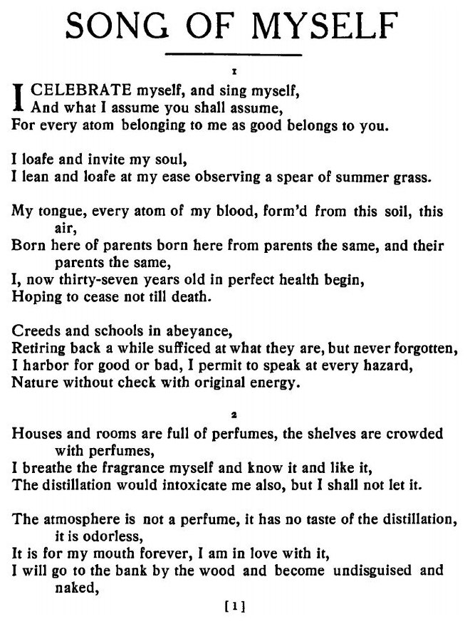 Song Of Myself (Whitman Walt) - фото №3