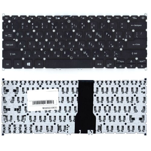 Клавиатура для ноутбука Acer Swift 3 SF314-54 черная 1272₽