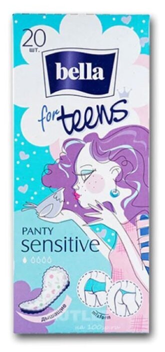 Ежедневные прокладки Bella for Teens Sensitive, 20 шт. - фото №10