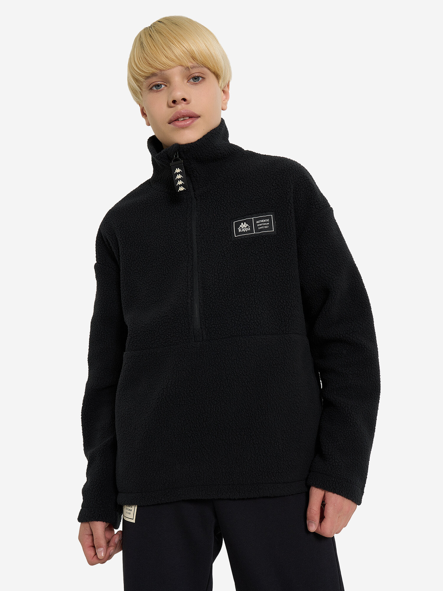 Джемпер Kappa, размер 170-176, черный — фото 1