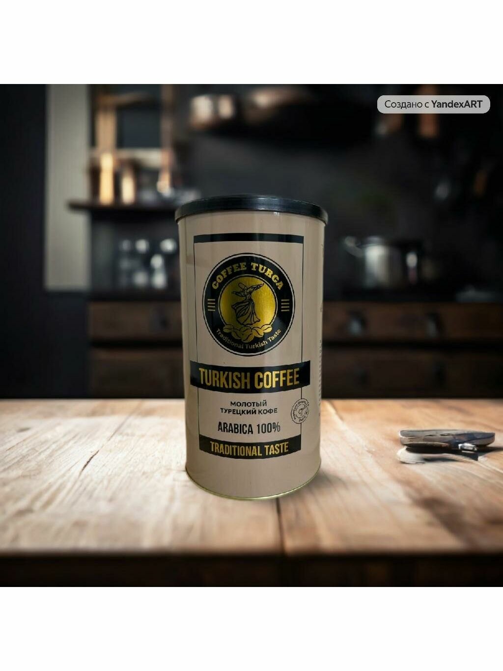 Кофе молотый Coffee Turca Turkish coffee арабика, 500 г - фото №1