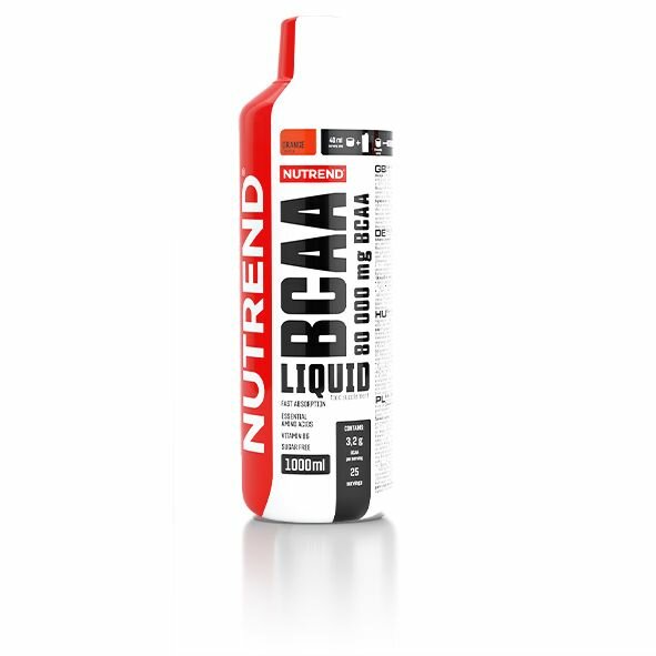 БЦАА Ликвид/BCAA Liquid Nutrend, бутылка 1000мл (Апельсин),