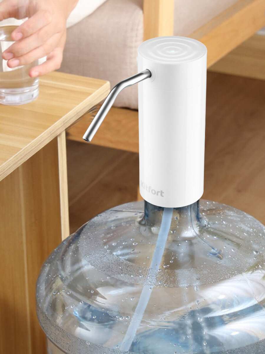 Помпа для воды Kitfort КТ-2059-2 белый — фото 1