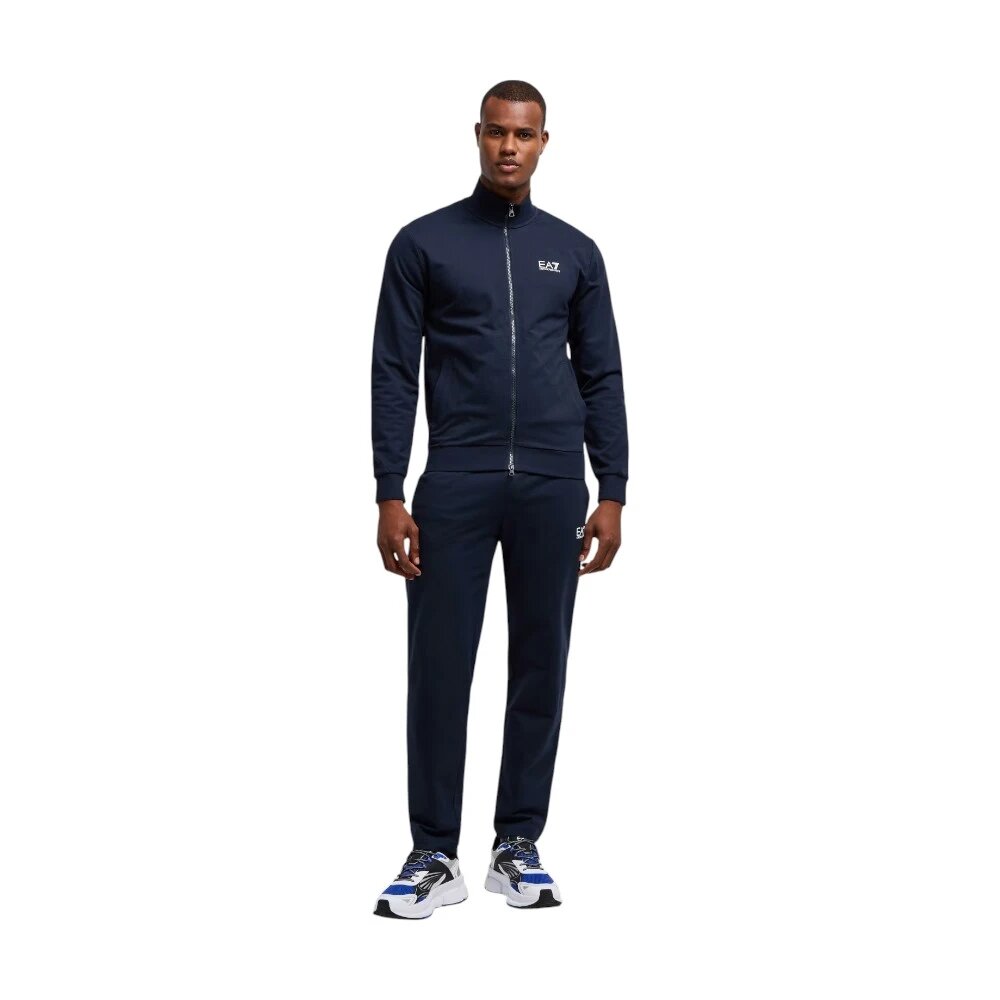 Костюм спортивный EA7 EMPORIO ARMANI, размер S, синий