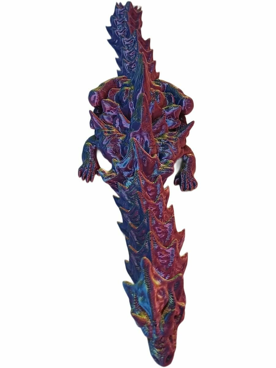 Дракон Флэкси подвижной 28 см, Игрушка антистресс — фото 1