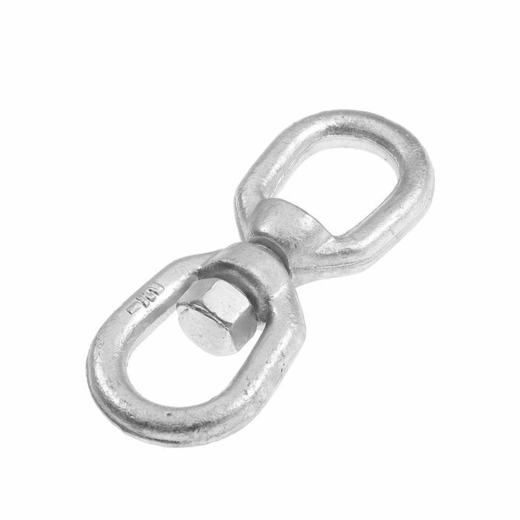 Вертлюг Тундра Krep оцинкованная сталь хромированный 12 мм