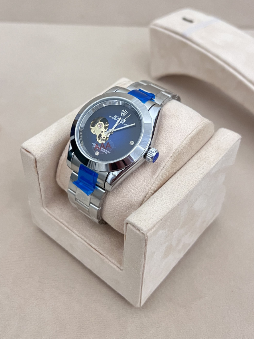 Наручные часы Классика, голубой, — фото 1