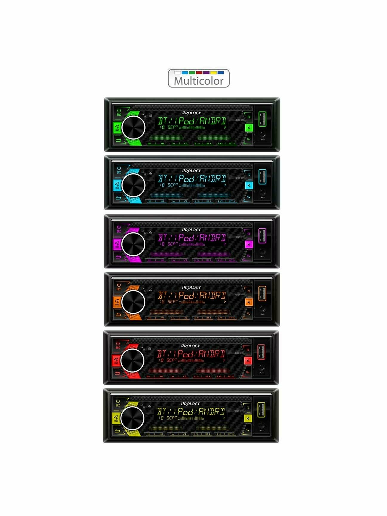 USB-Автомагнитола Prology CMD-300 DSP — фото 1