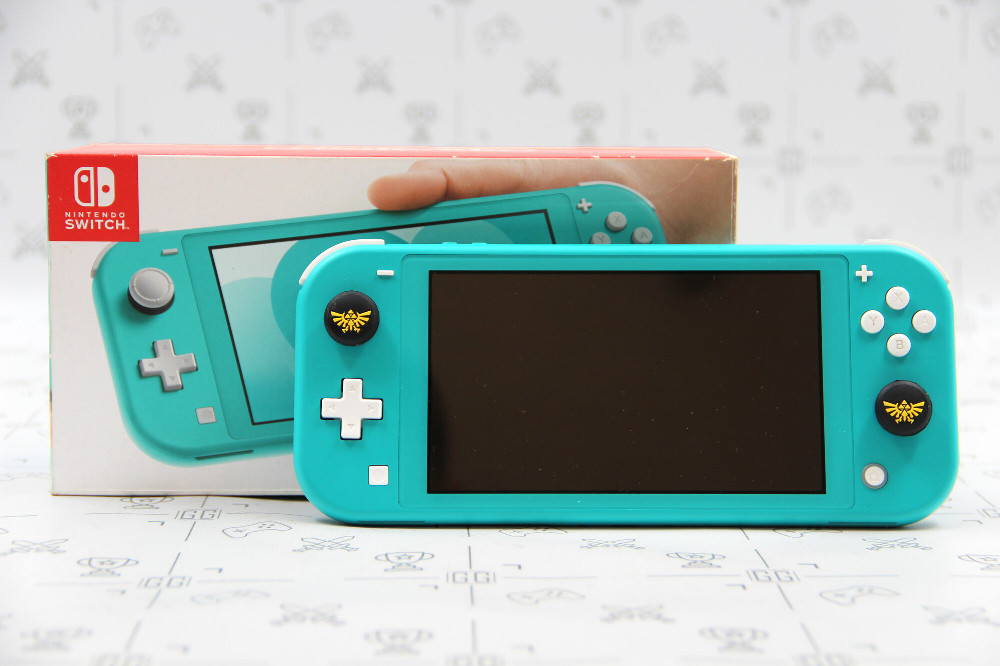 Игровая приставка Nintendo Switch Lite Turquoise В коробке