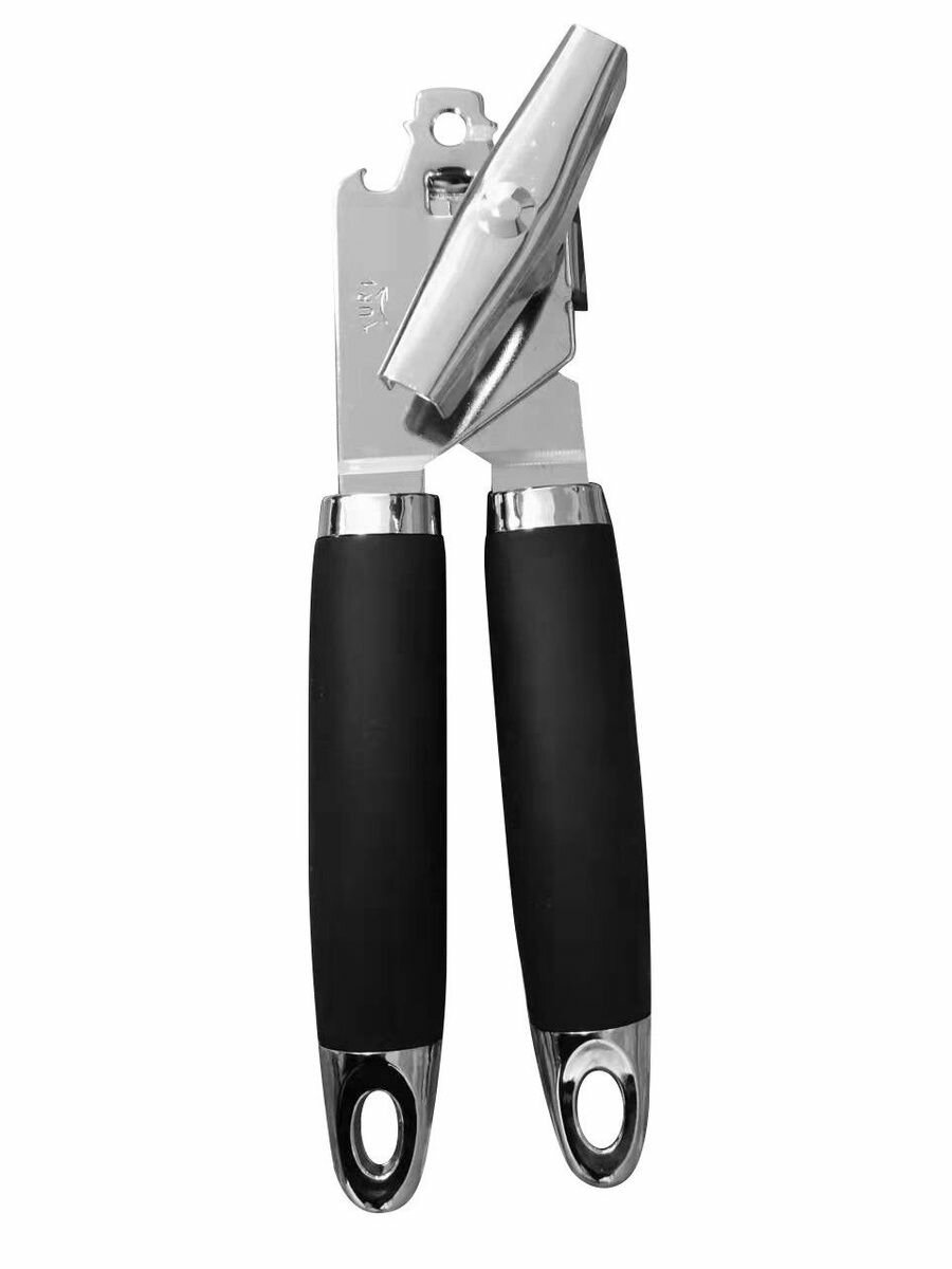 Консервный нож Chef Ferguson нескользящая прорезиненная ручка сталь черный