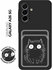 Силиконовый чехол на Samsung Galaxy A26 с принтом "Котейка" матов...