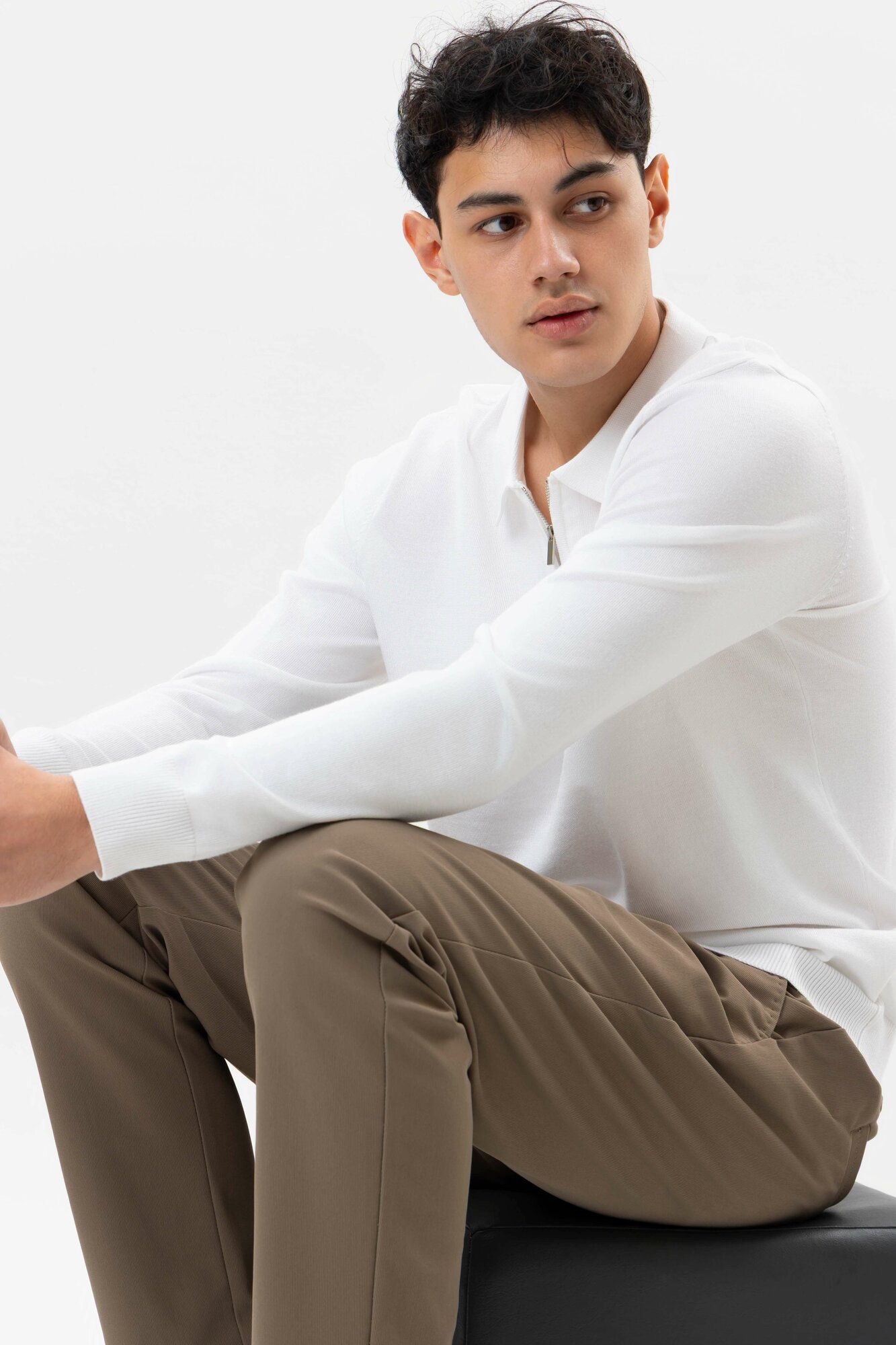 Брюки классические TERRA PRO TERRA PRO, размер 34, beige — фото 1