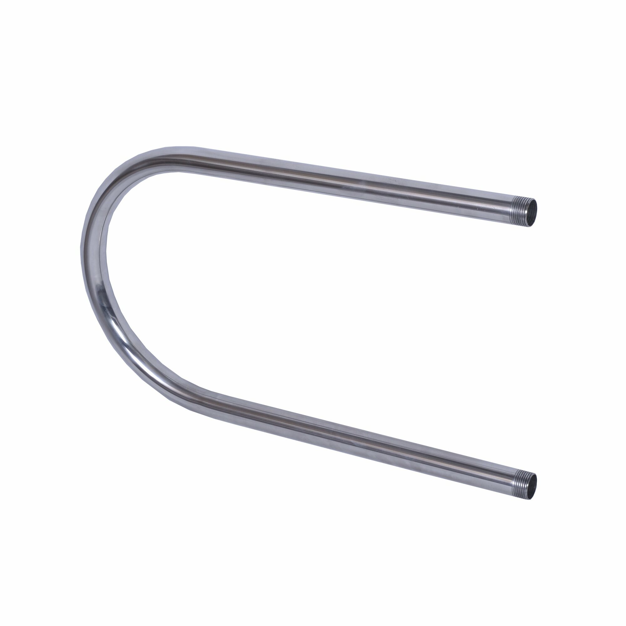 Водяной полотенцесушитель П-образный Без цвета 320х600 нержавеющая сталь